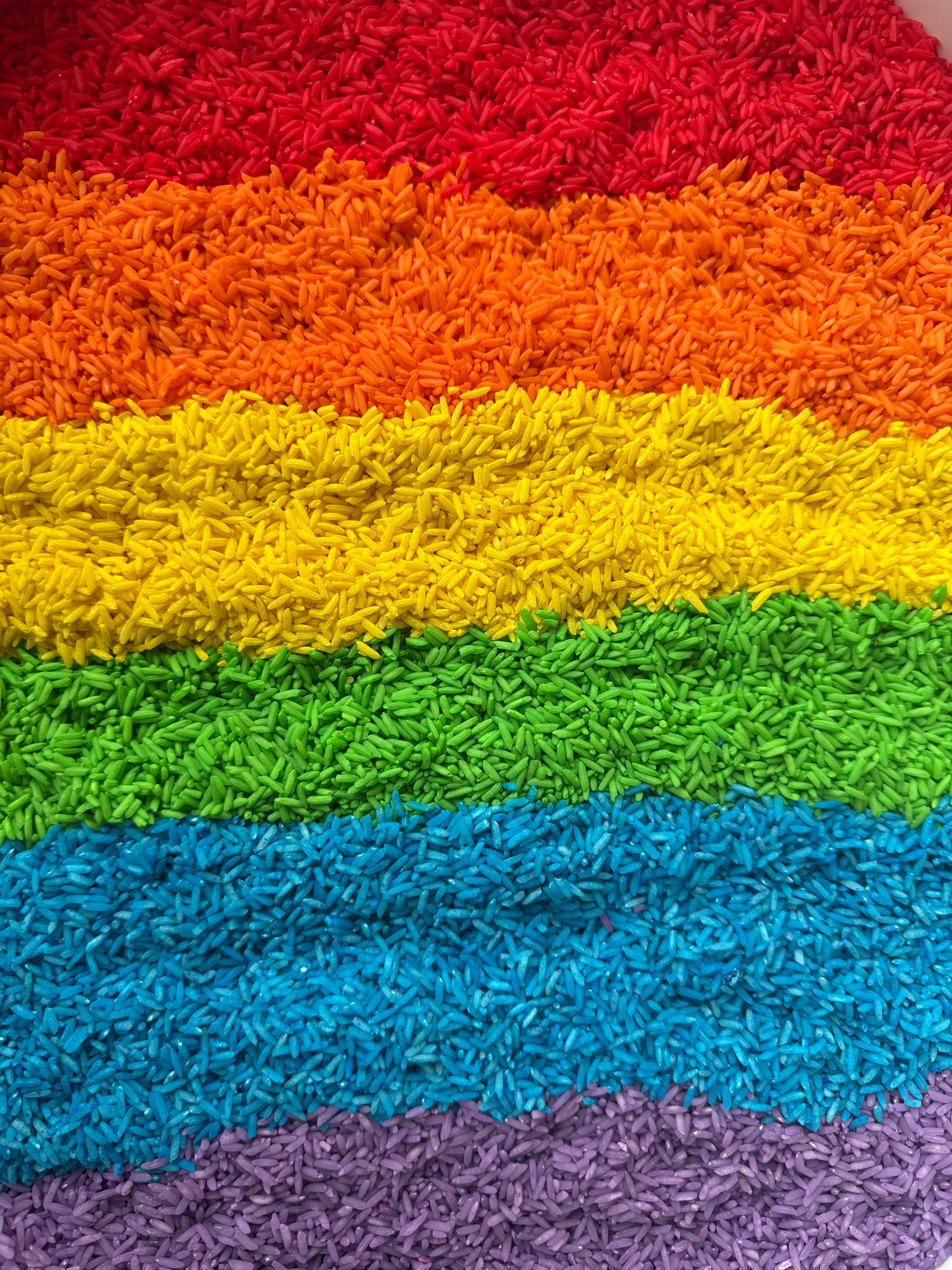 Arroz sensorial azul oscuro