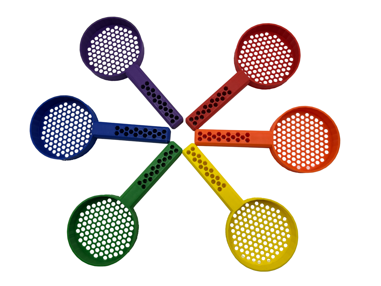 Cuchara colador sensorial