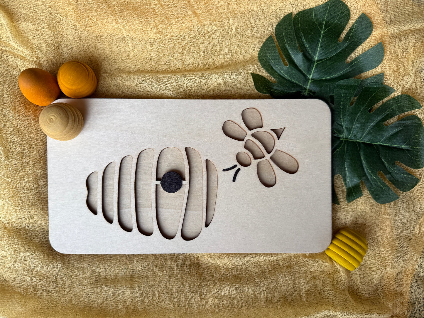 Bandejita sensorial Abeja