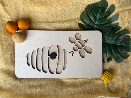 Bandejita sensorial Abeja